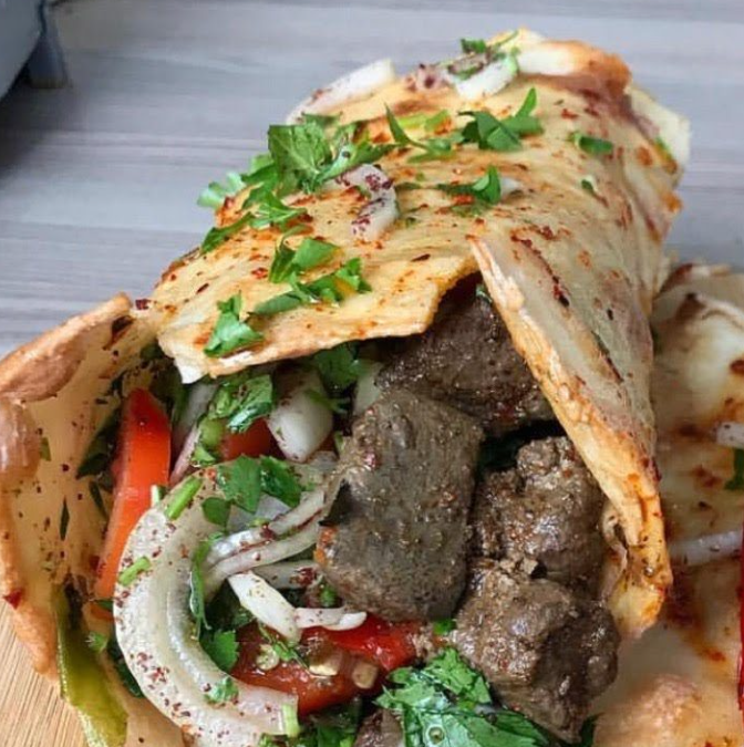 Ciğer Şiş Dürüm